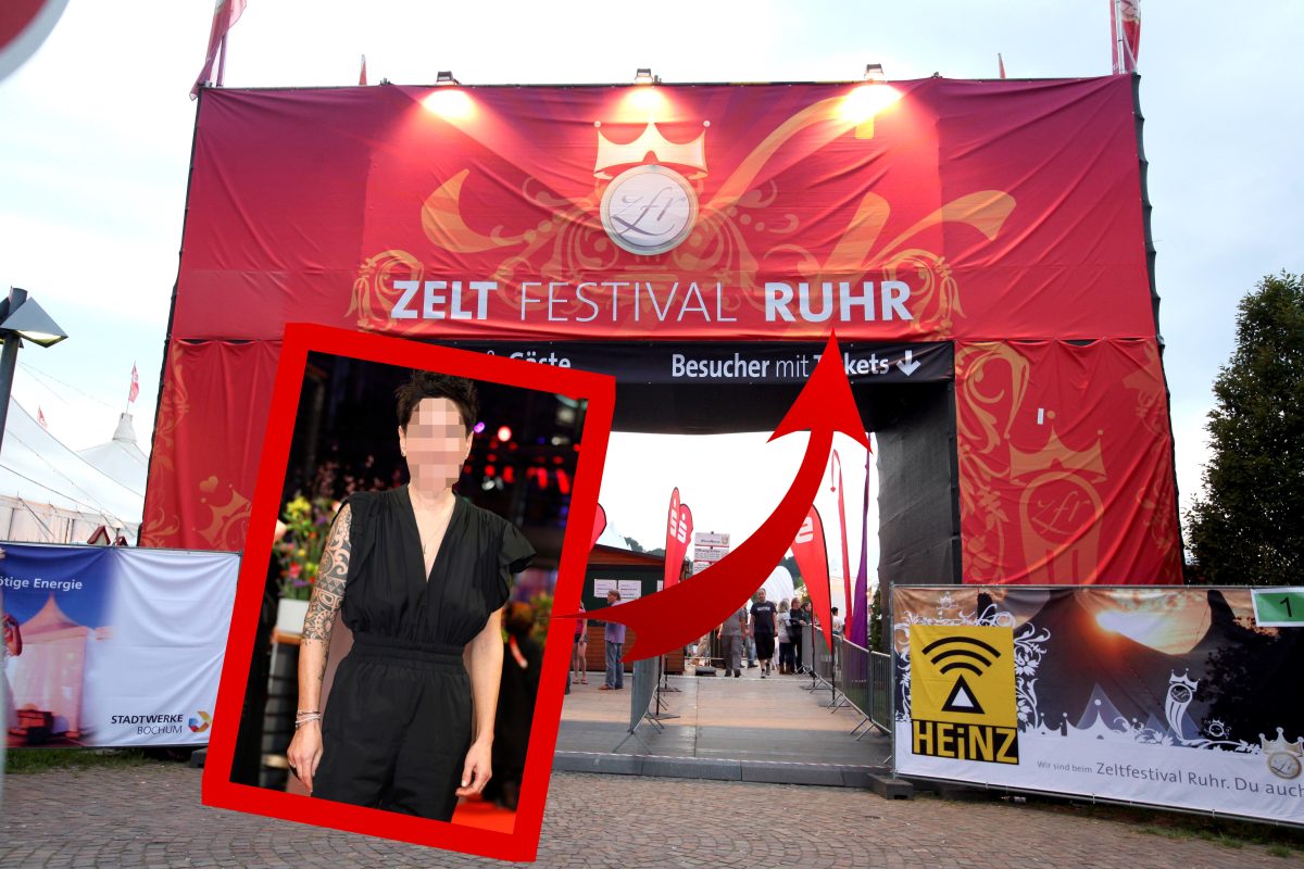 Zeltfestival Ruhr Bochum Eingang zum Gelände