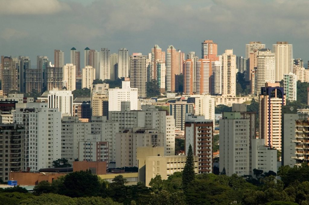 Skyline der brasilianischen Stadt São Paulo.