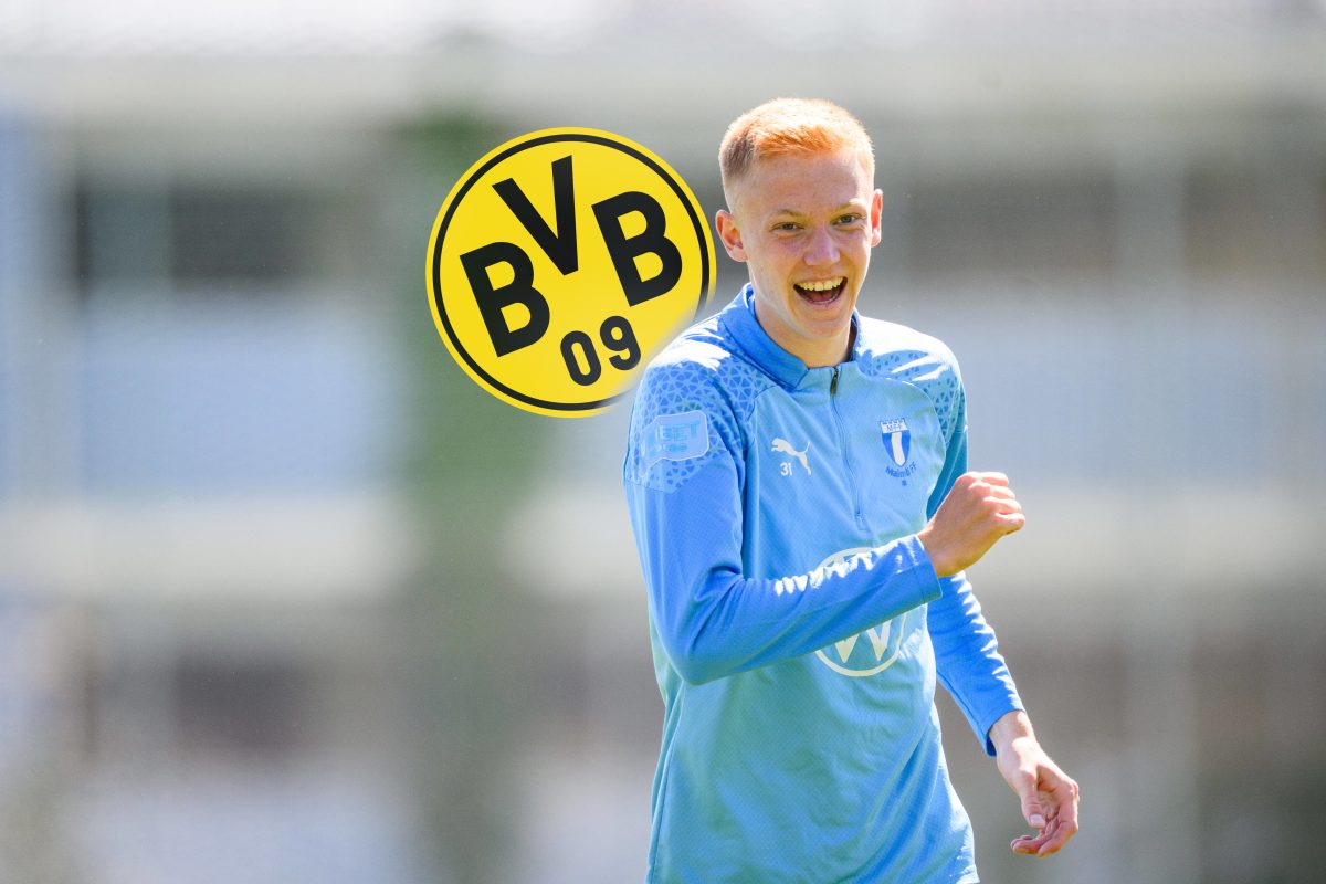 Borussia Dortmund soll an Hugo Larsson interessiert sein.