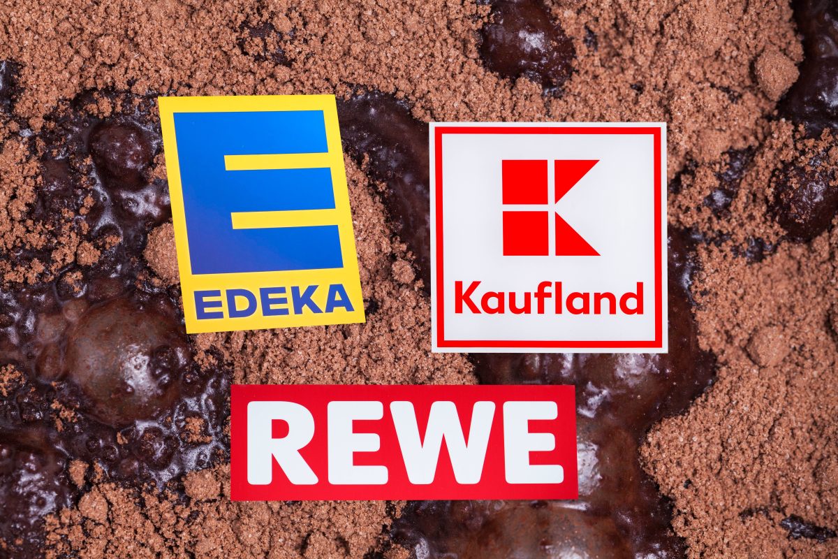 Edeka, Kaufland & Co. Logo auf Kakao