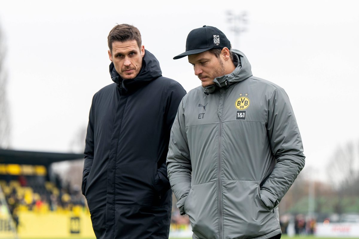 Borussia Dortmund: Edin Terzic und Sebastian Kehl planen den Sommer neu.