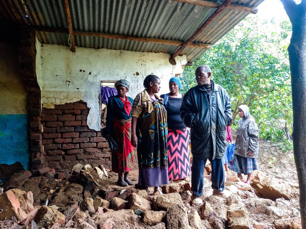 Malawi, Schäden nach Tropensturm in Blantyre
