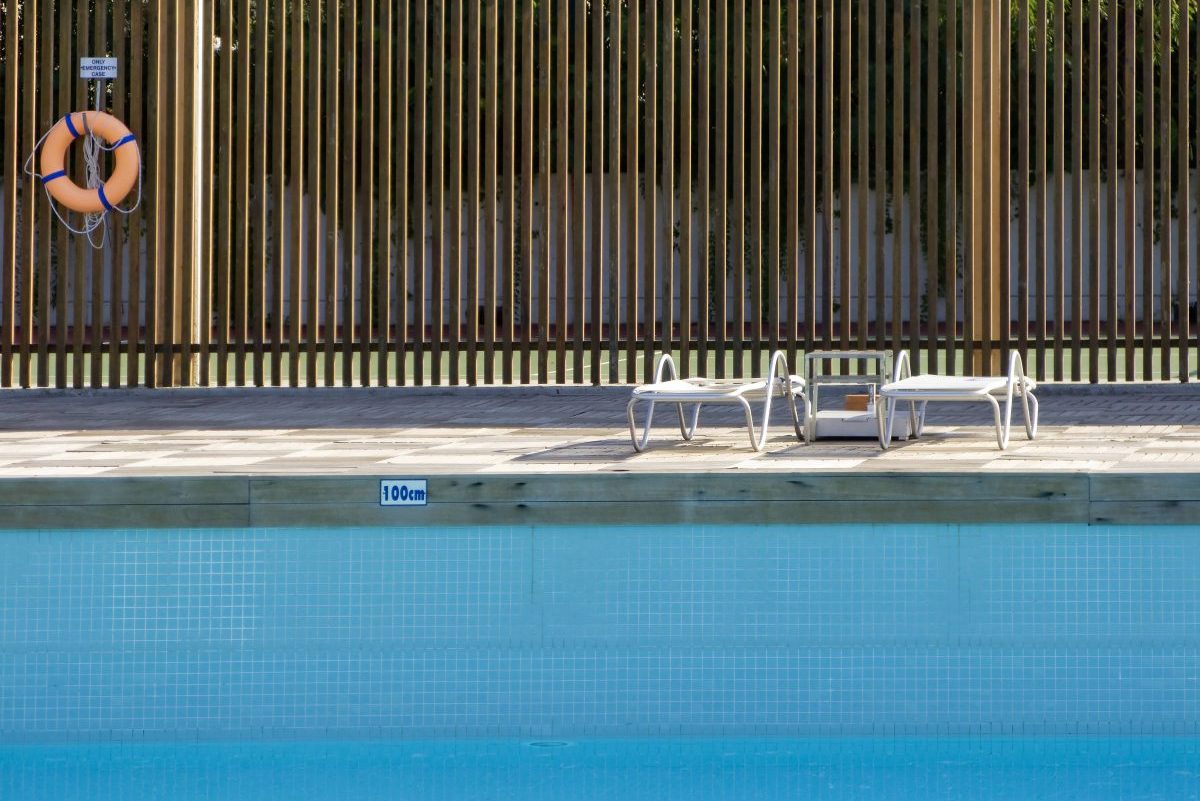 Pool in Antalya, Türkei