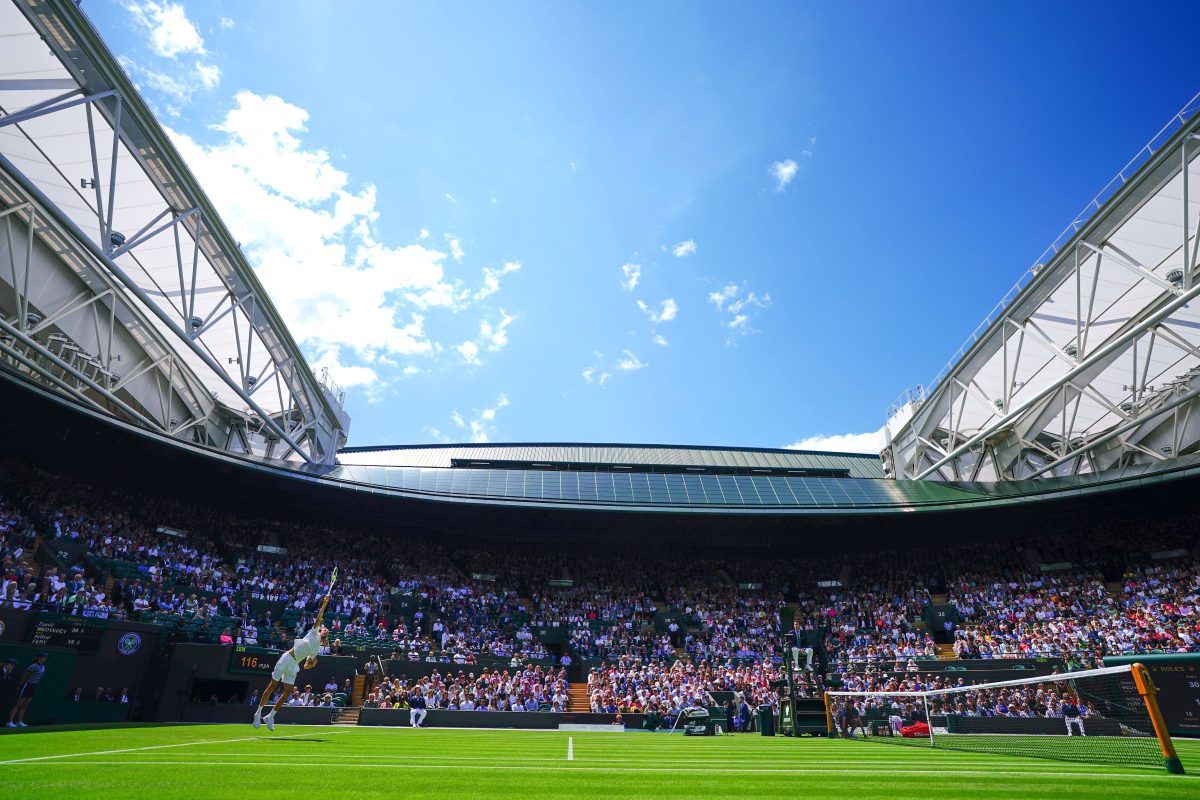 Wimbledon 2023 Erneute Unterbrechung von Tennis-Match