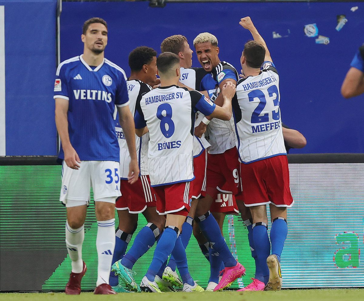 Völliger Wahnsinn bei HSV - Schalke 04.