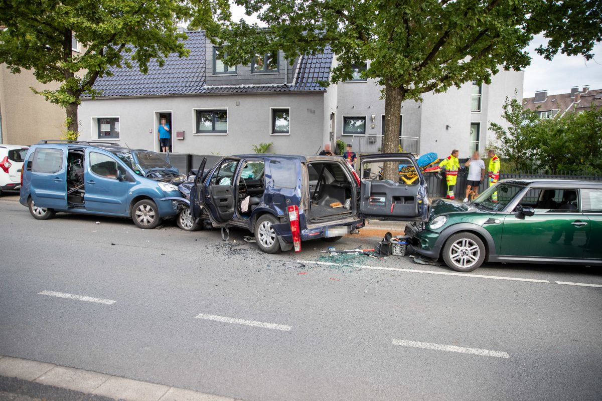 In Oberhausen kam es zu einem schweren Unfall.