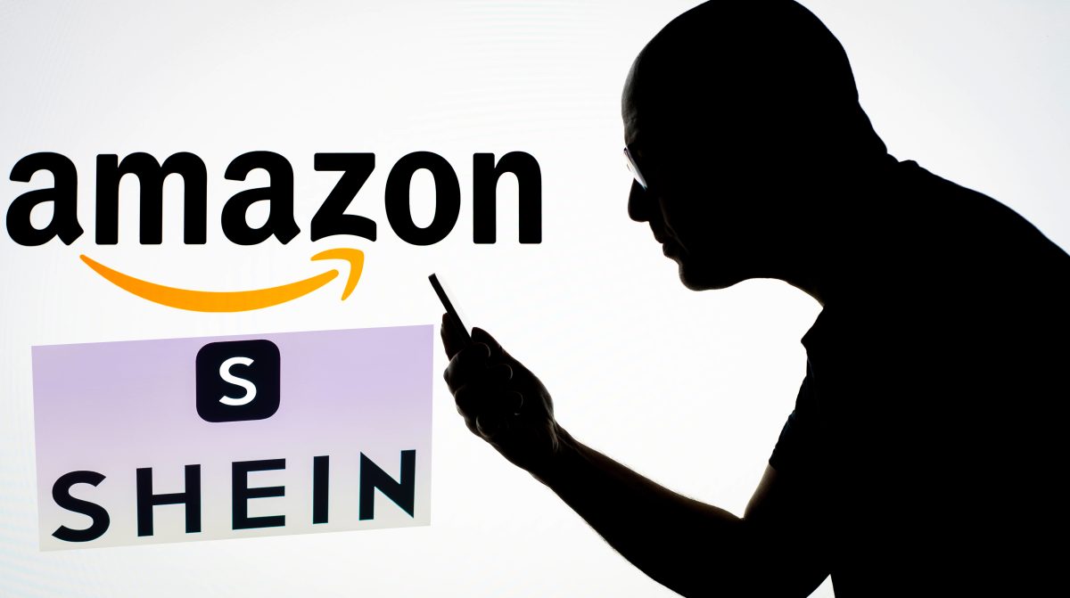 Amazon und Shein-Logo