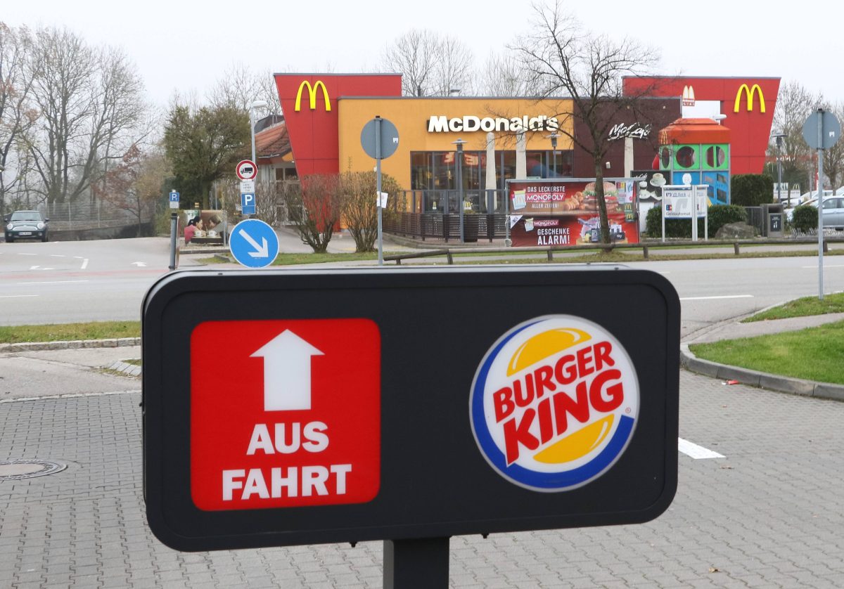 McDonald's und Burger King haben juristischen Ärger.