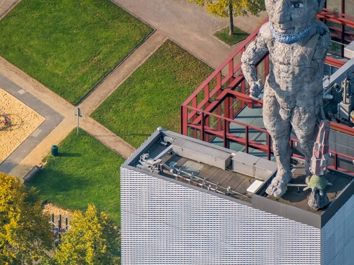 Gelsenkirchen: Das Wahrzeichen ist der Herkules von Gelsenkirchen. Viele Bewohner sehen das anders.