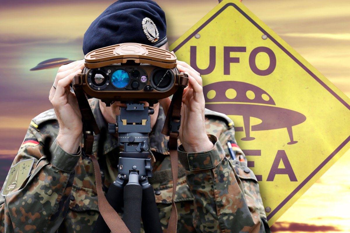Bundeswehr gibt Auskunft über UfoSichtungen! Aliens über Deutschland