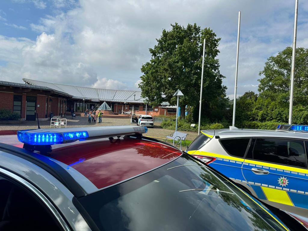 Polizeieinsatz in Schwimmbad im Ruhrgebiet