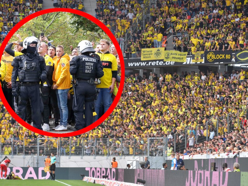 Borussia Dortmund: Grundlos nach Hause geschickt! BVB-Fan lüftet bedenkliche Details zu scharf kritisiertem Polizei-Einsatz