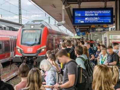 Deutsche Bahn Zug, Passagiere
