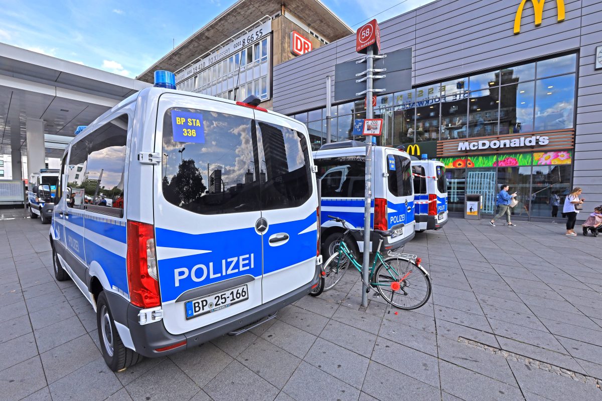 Essen Polizei Hauptbahnhof
