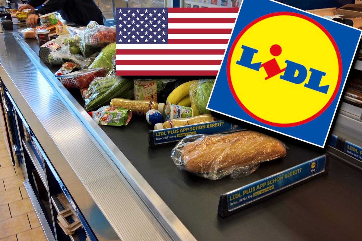 Lidl Amerikaner betreten deutschen Discounter und fallen aus allen Wolken