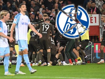 Der FC Schalke 04 unterliegt auf St. Pauli.