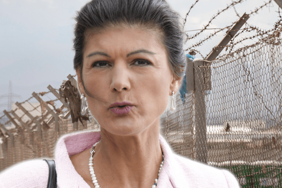 Wagenknecht setzt auf harten Asyl-Kurs.