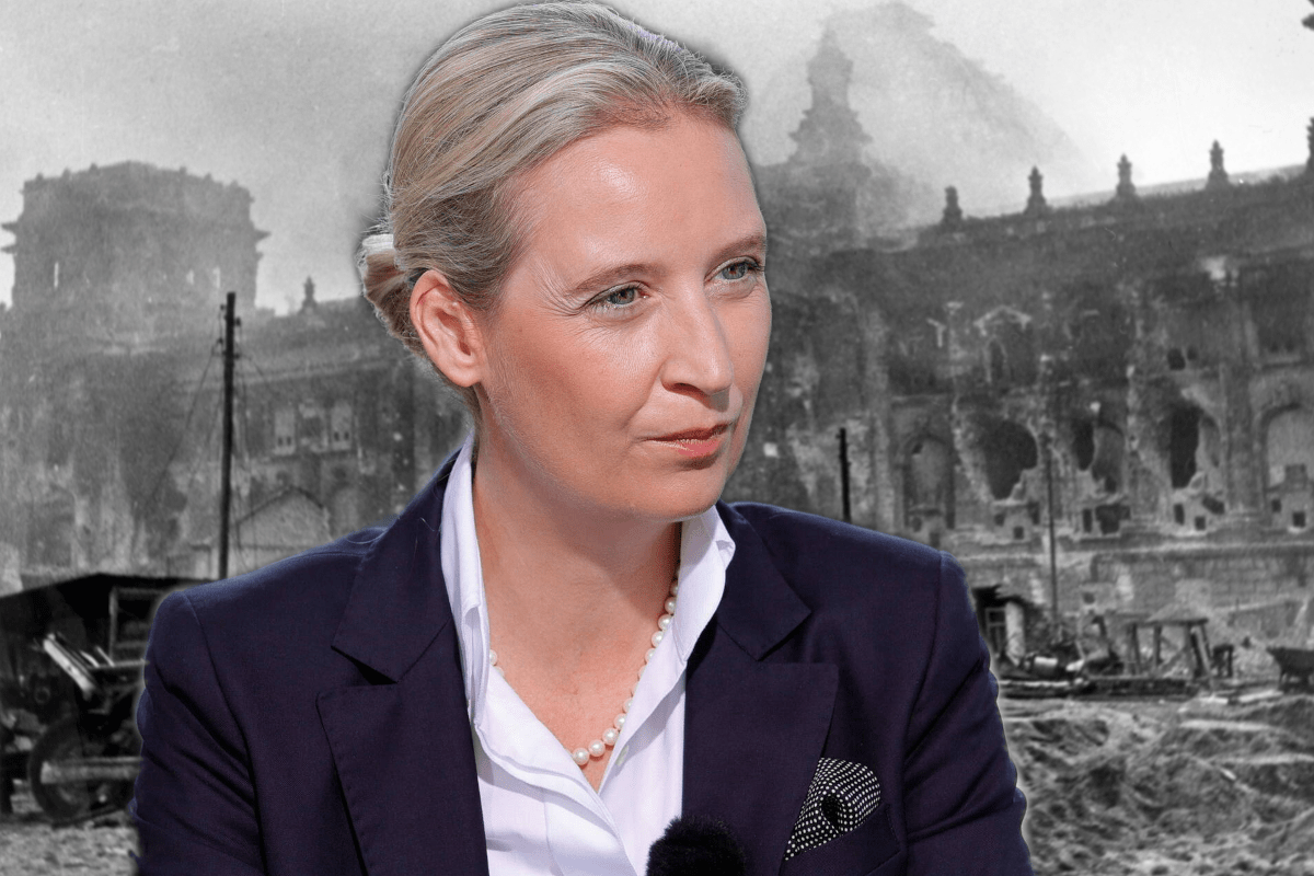 AfD-Chefin Weidel über Kriegsende.