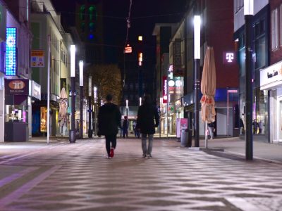 Gelsenkirchen: Zeugen hörten nachts einen lauten Knall und riefen umgehend die Polizei (Archivbild).