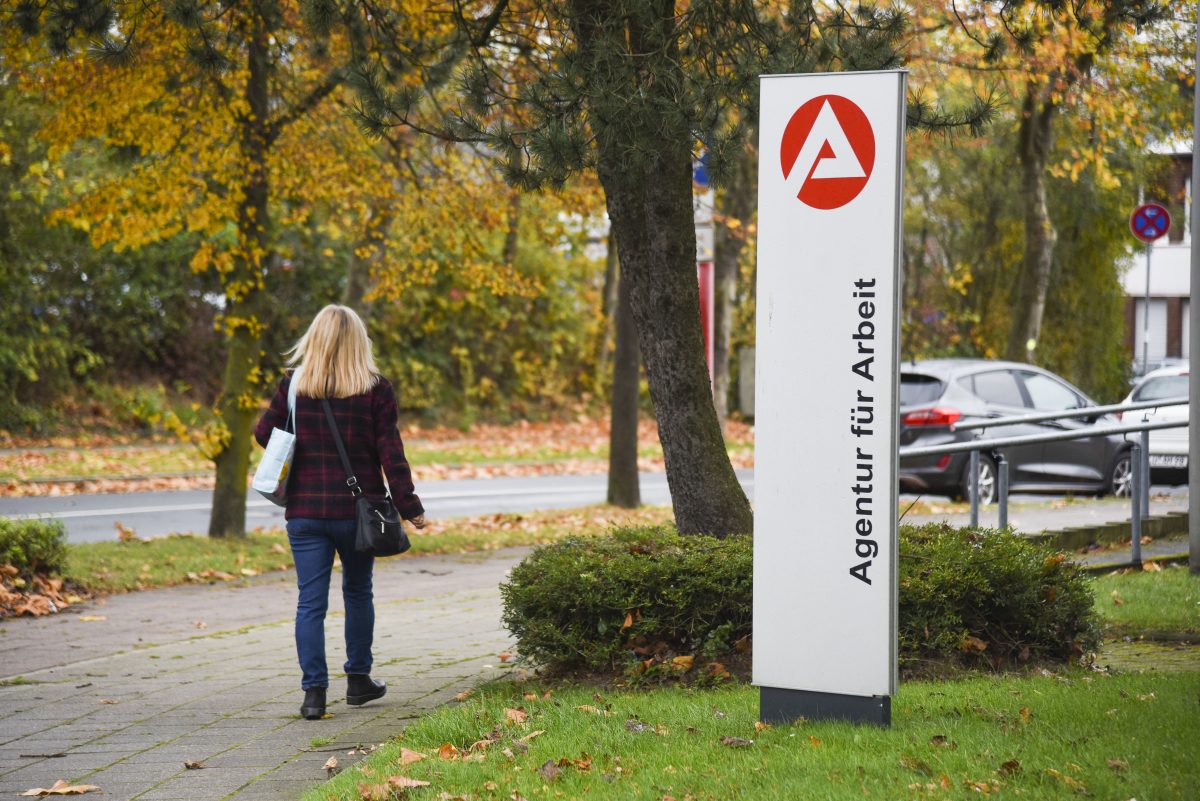 Eine Bürgergeld-Empfängerin aus 