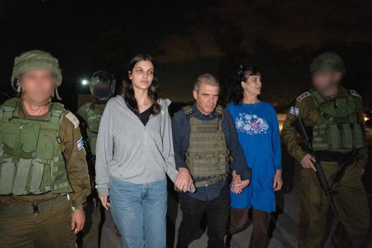 Krieg in Israel: Zwei Geiseln freigelassen