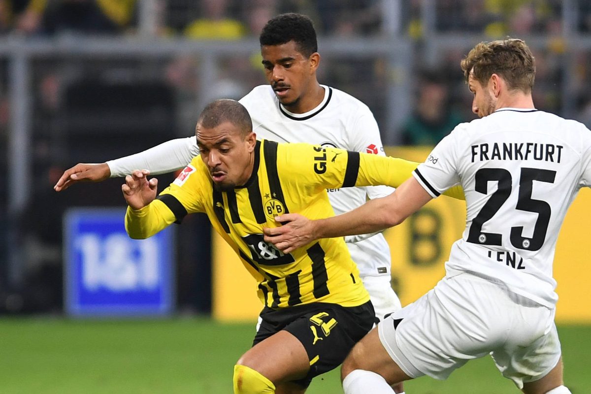 Borussia Dortmund trifft auf Eintracht Frankfurt und Ansgar Knauff.