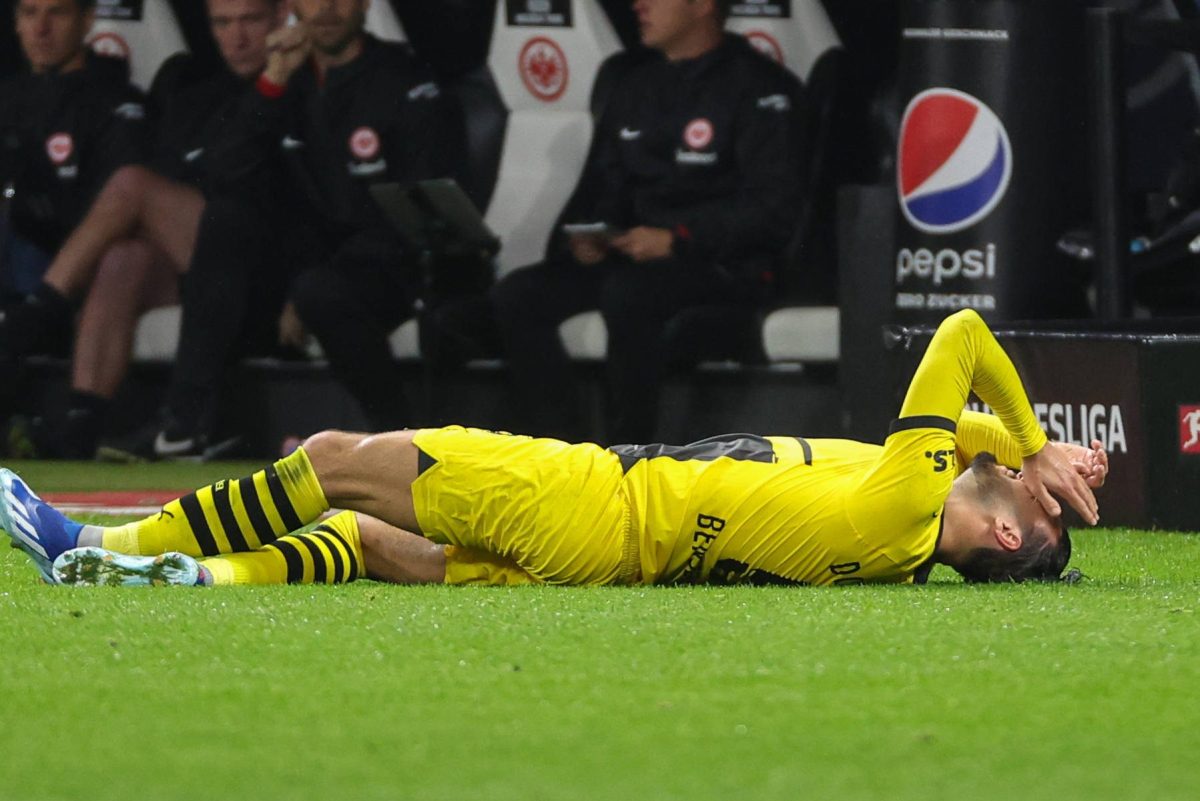 Bitterer Auftritt für einen Spieler von Borussia Dortmund.