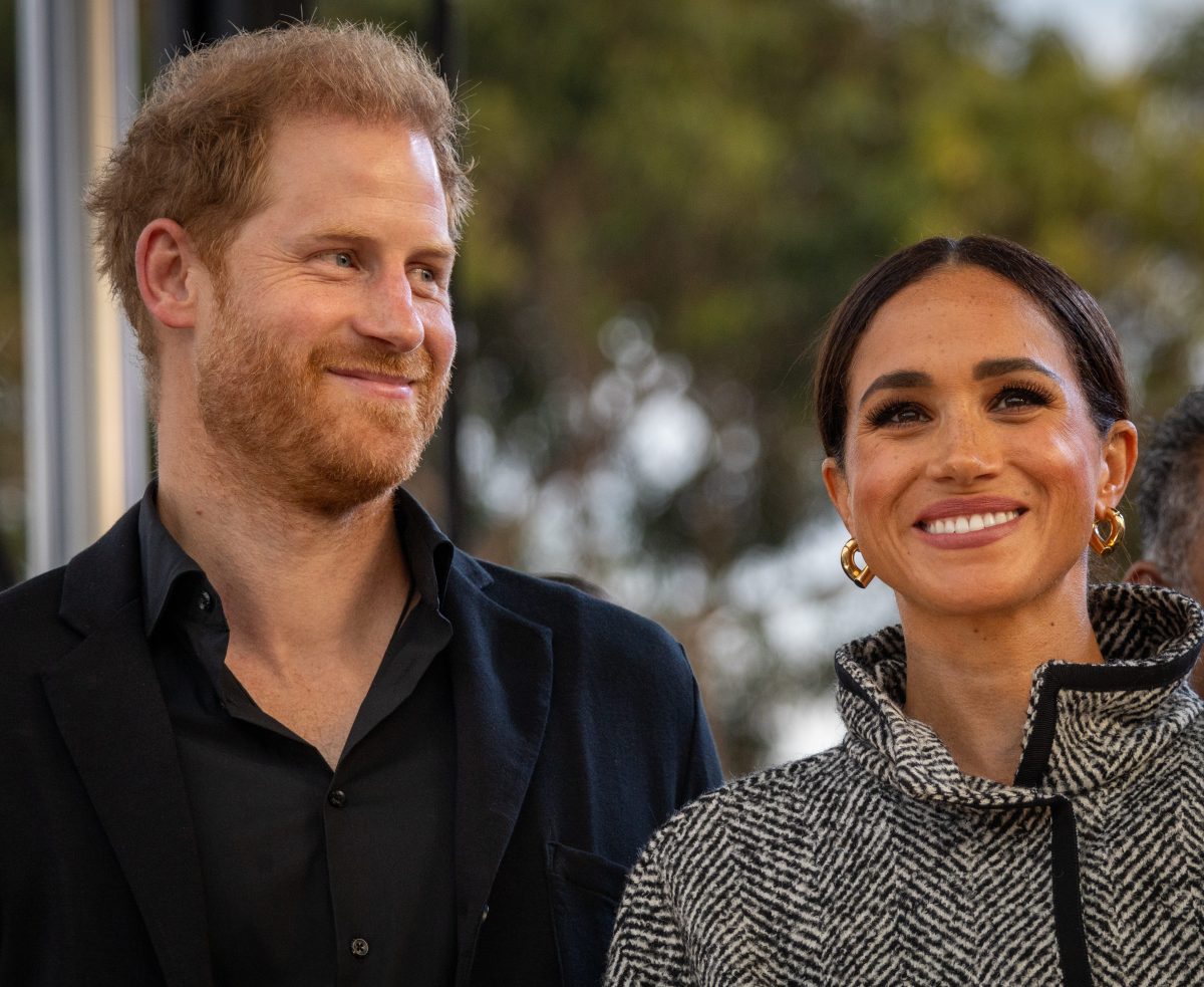 Prinz Harry und Meghan Markle wurden mit ihren Kindern fotografiert.