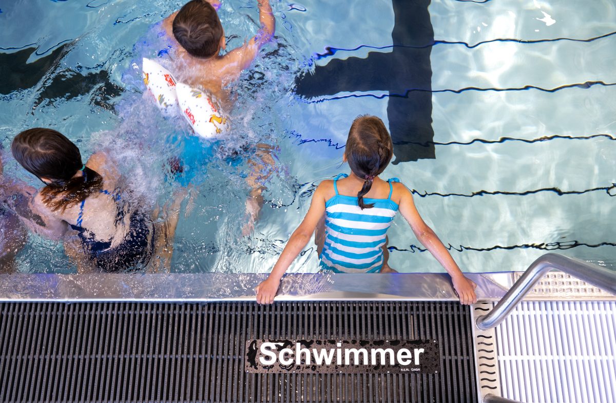 Schwimmbad, Kinder