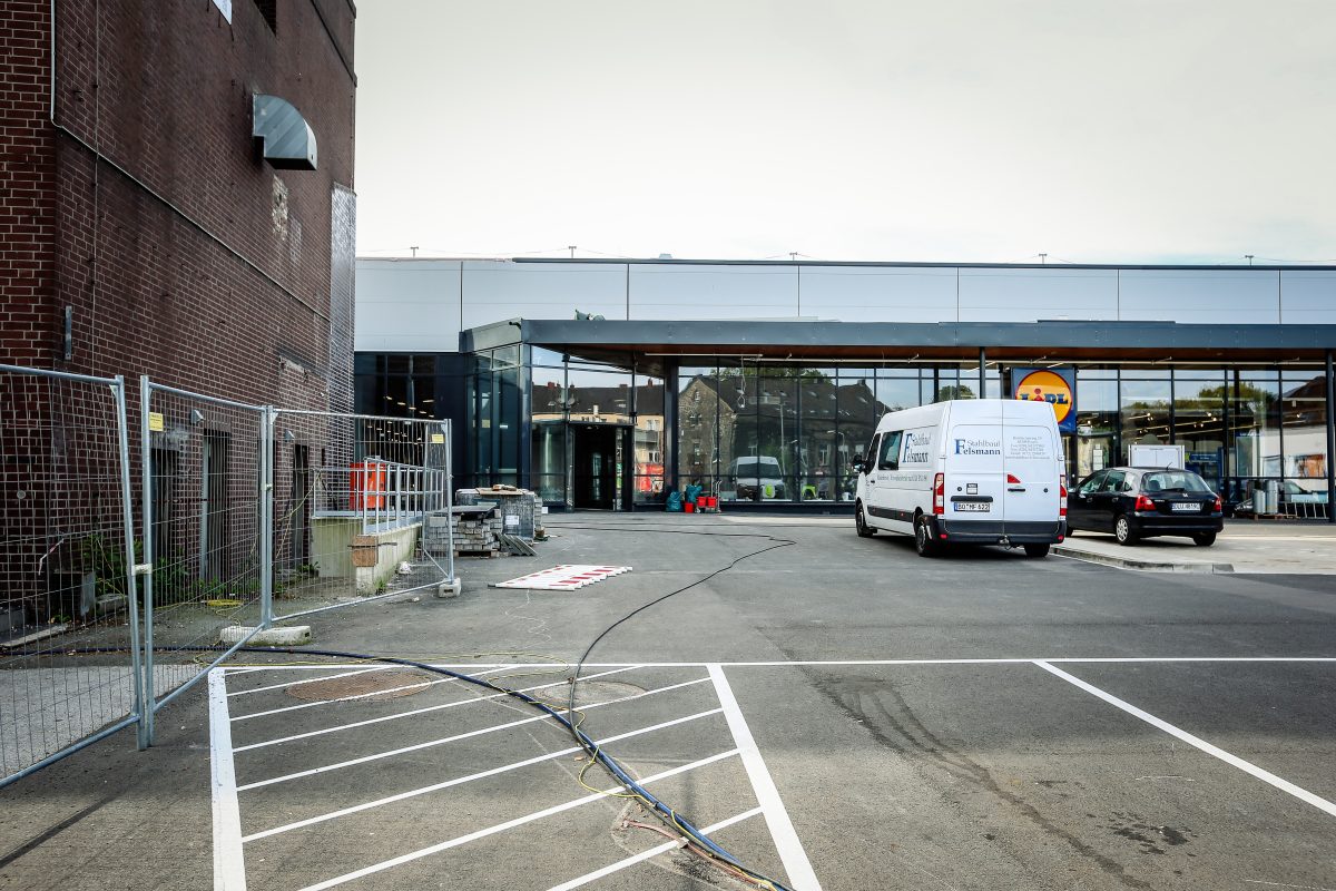 Die Lidl-Filiale in Bochum-Langendreer soll bald eröffnet werden.