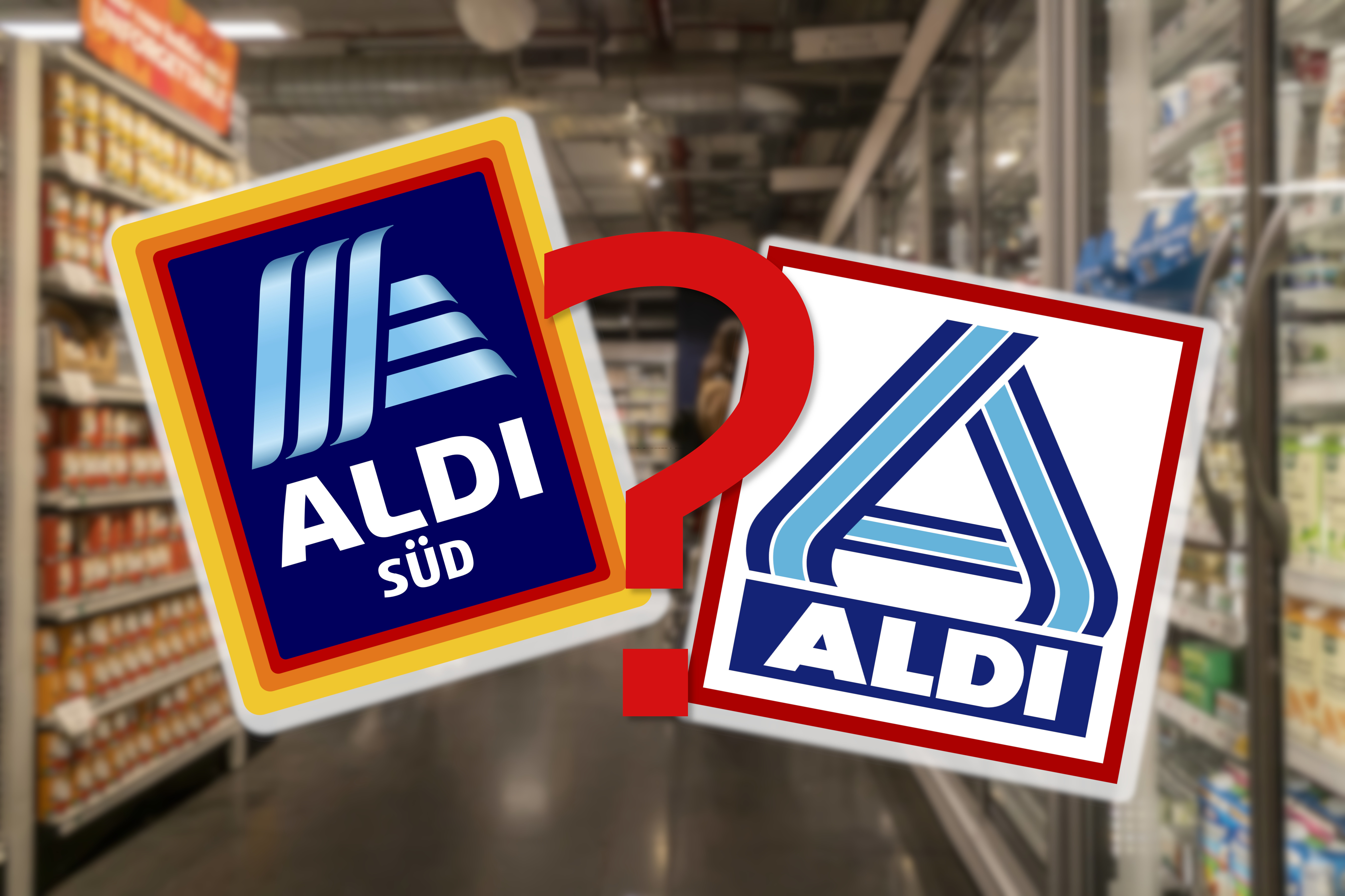 Aldi Süd & Aldi Nord Was sind die Unterschiede & wo verläuft die Grenze? DerWesten.de