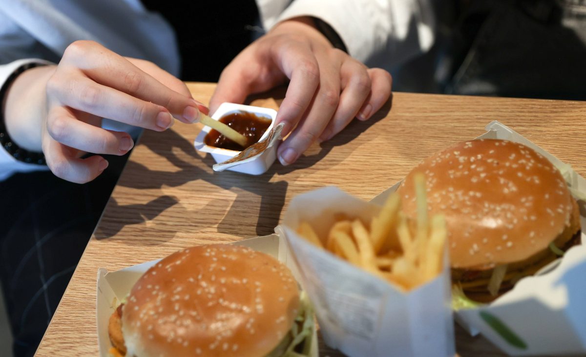 McDonald’s Dip, Pommes, Burger