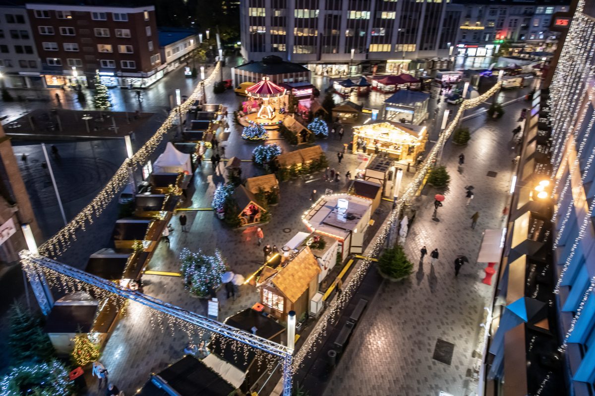 Der Weihnachtsmarkt Gelsenkirchen öffnet ab dem 24. November. (Archivfoto)