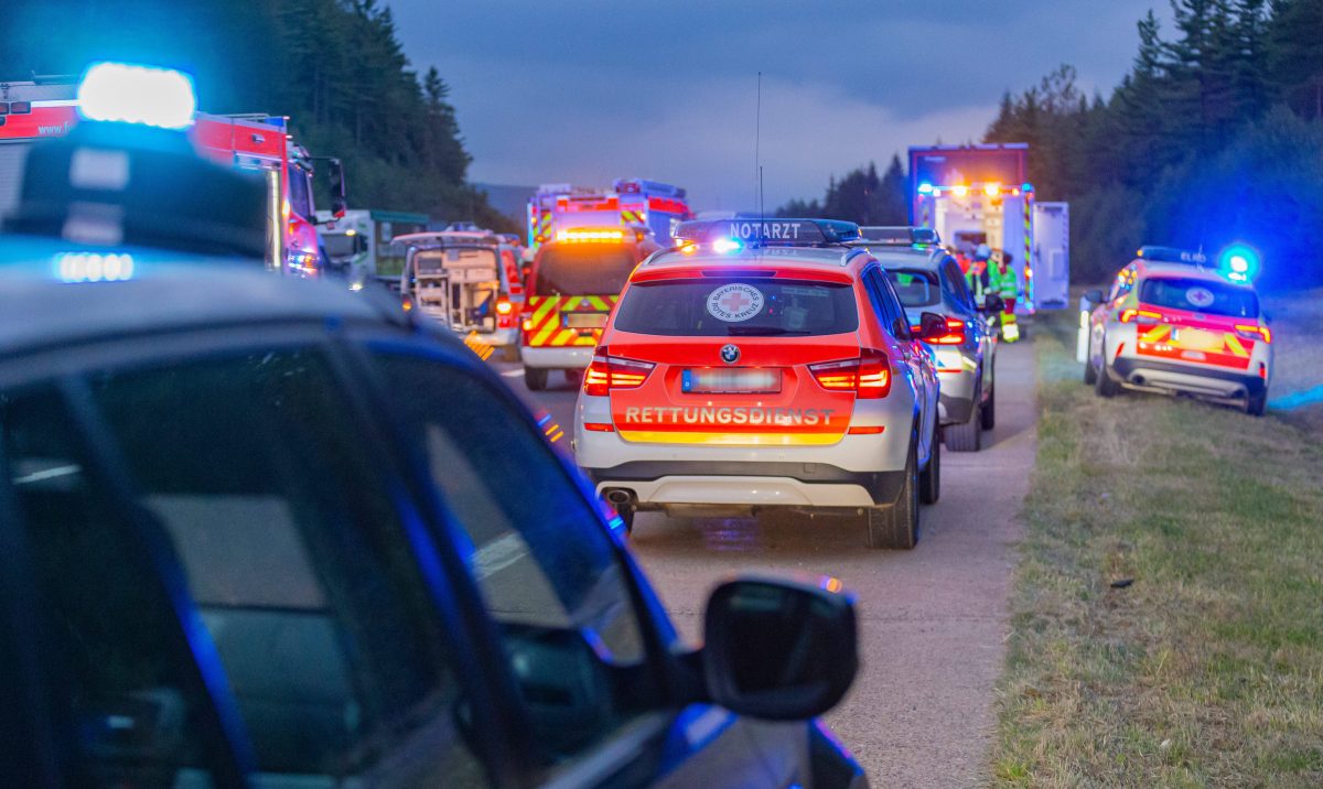 Dortmund: Schwerer Unfall auf A45.