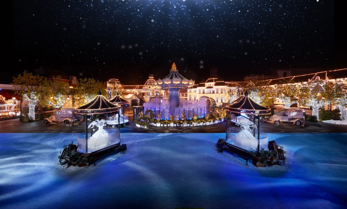 Der "Wintertraum" im Phantasialand.