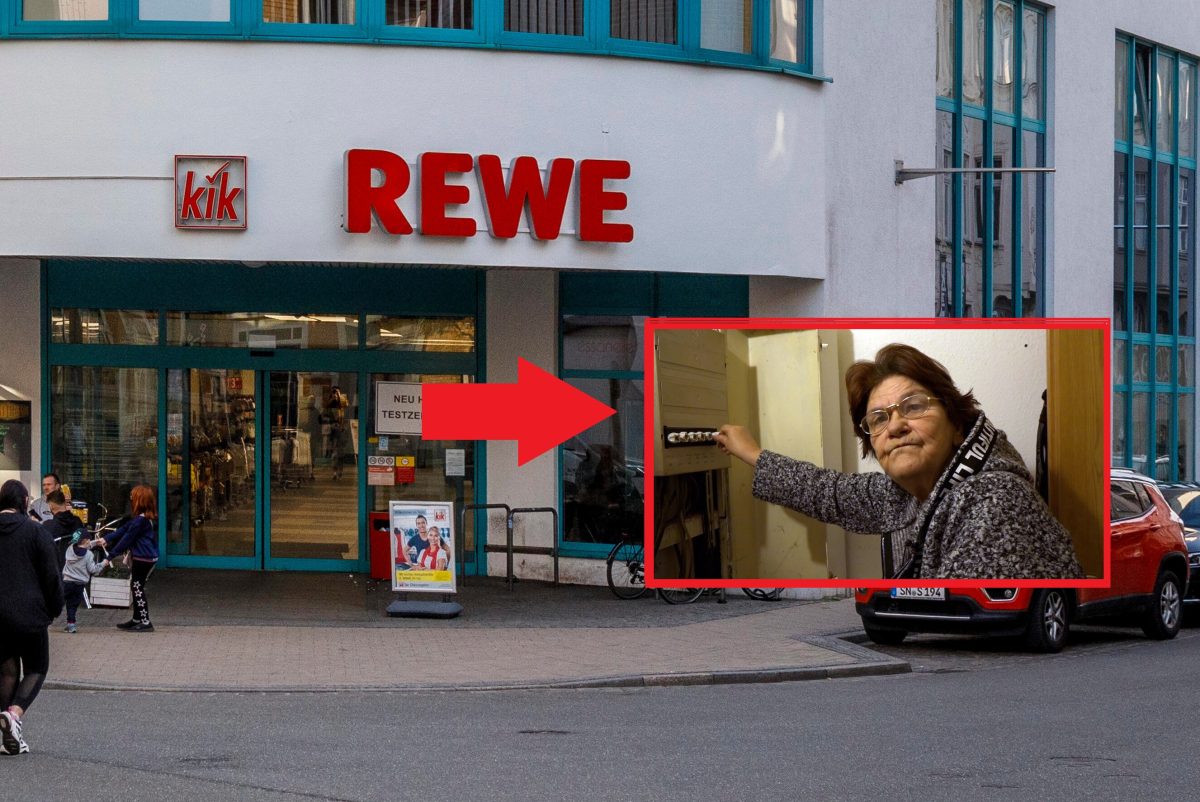Bürgergeld-Empfängerin Regina meckert auf Rewe und Kik.
