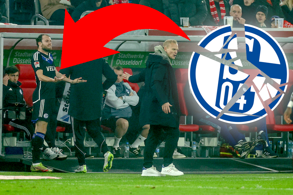 Düsseldorf – Schalke: Beim S04 knallt es! Geraerts hat die Nase voll – Eklat an der Seitenlinie