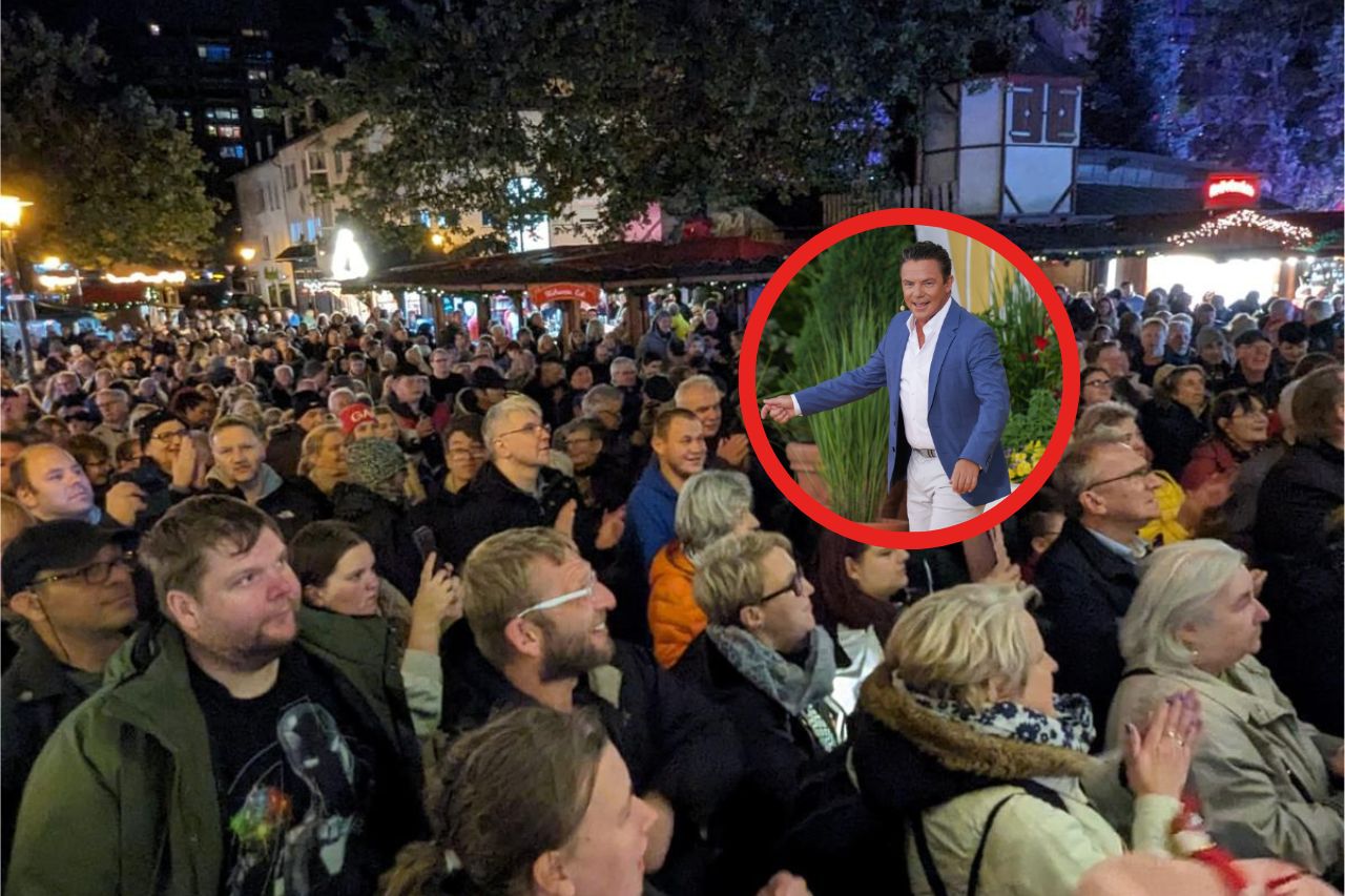 Weihnachtsmarkt Steele StarAuflauf! Massen drängeln sich zwischen