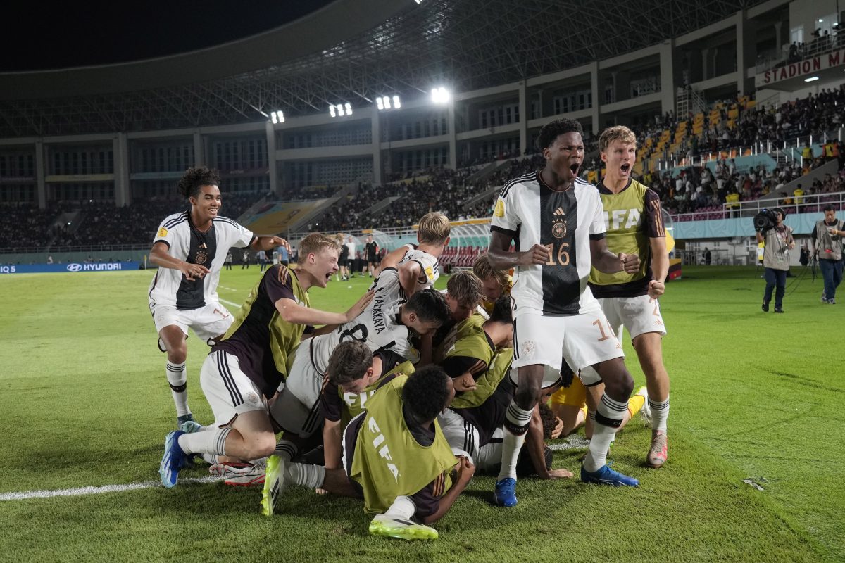 Deutschland jubelt bei der U17 WM - mit einer Einschränkung.