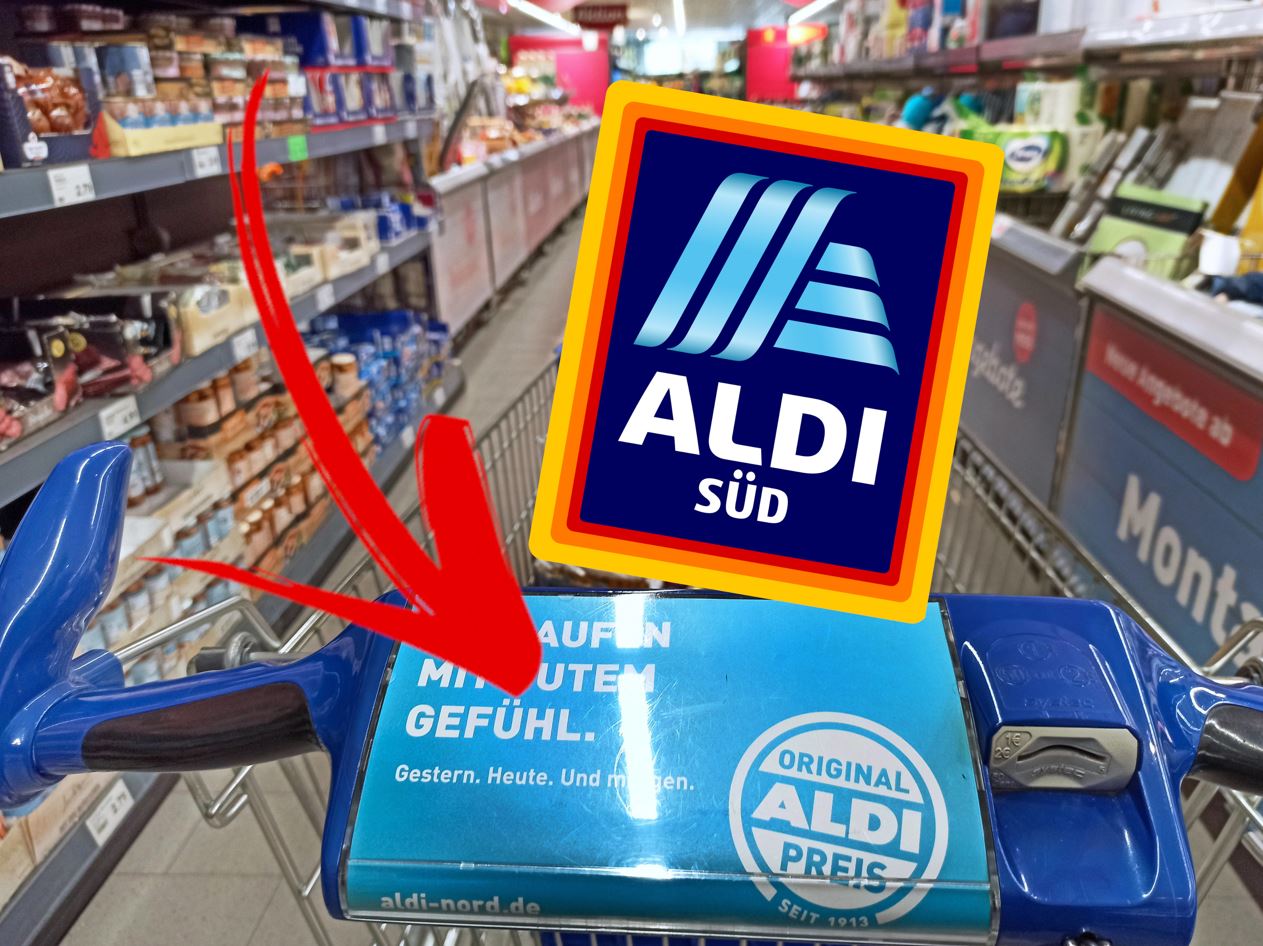 AldiKunden schauen bei neuen Einkaufswagen genauer hin und rasten aus