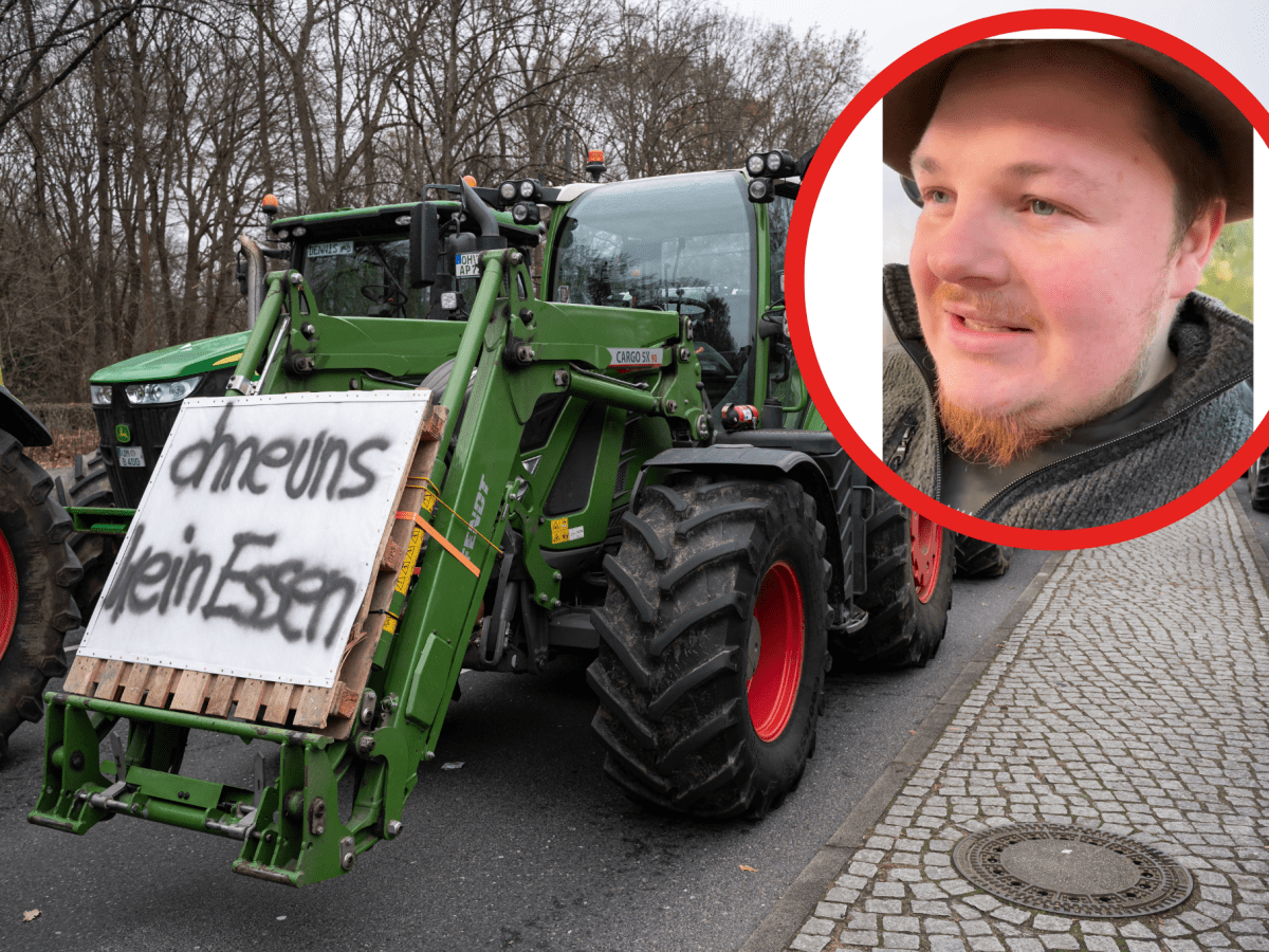 Ein Agar-Influencer beschwert sich über die Politik der Ampel.