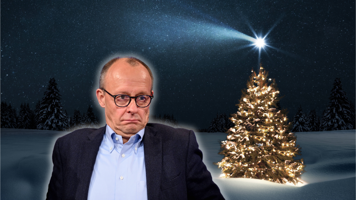 CDU-Chef Friedrich Merz zählt den Kauf eines Weihnachtsbaums zur deutschen Leitkultur.