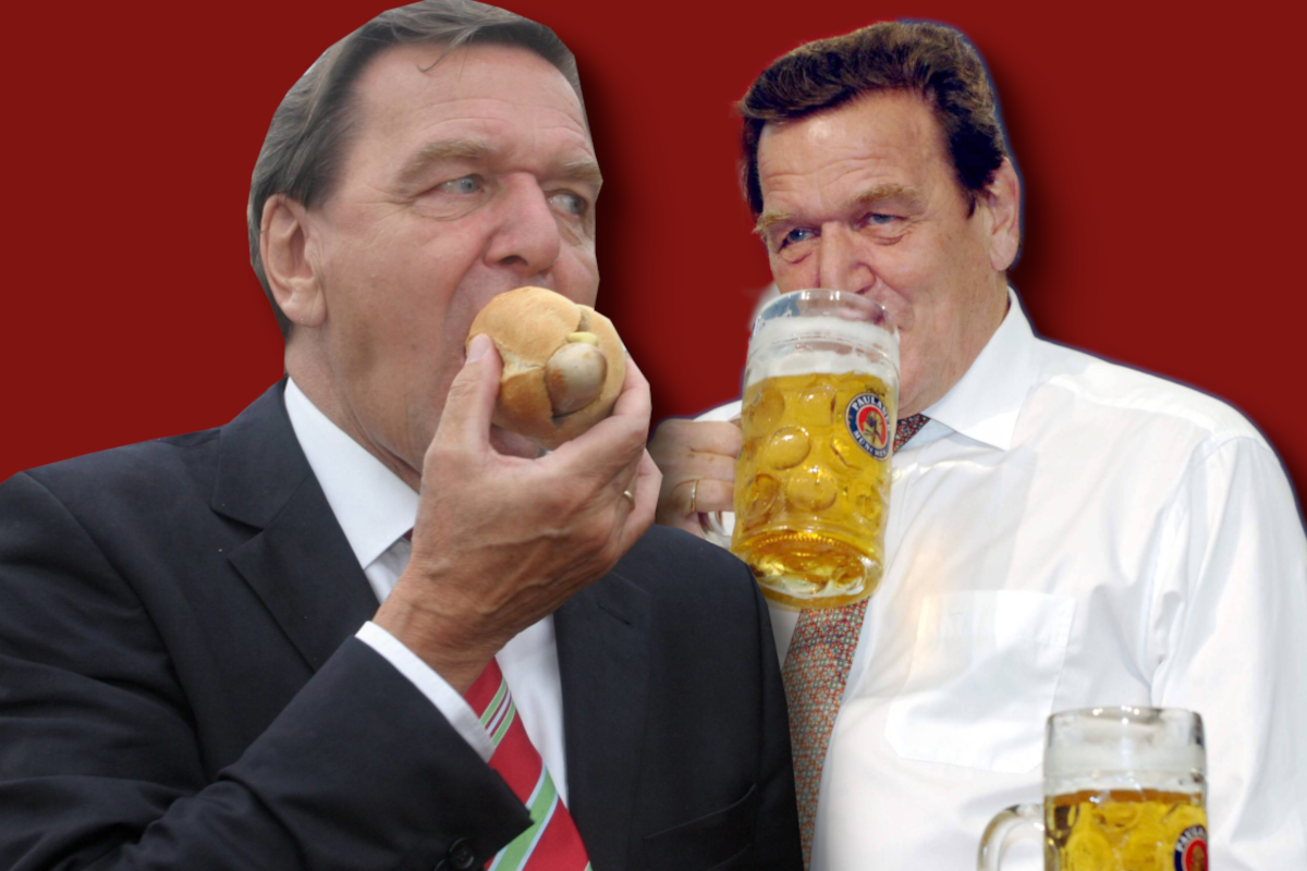 Gerhard Schröder: Früher Lebemann.