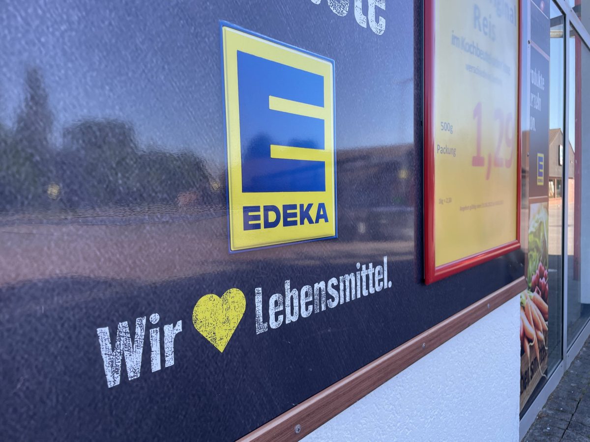 Zu an Heiligabend: Edeka in NRW.