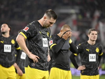 Nach der Stuttgart-Niederlage trauerte Borussia Dortmund.