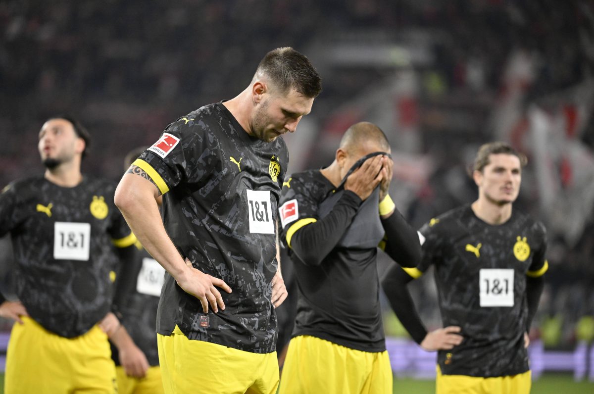 Nach der Stuttgart-Niederlage trauerte Borussia Dortmund.