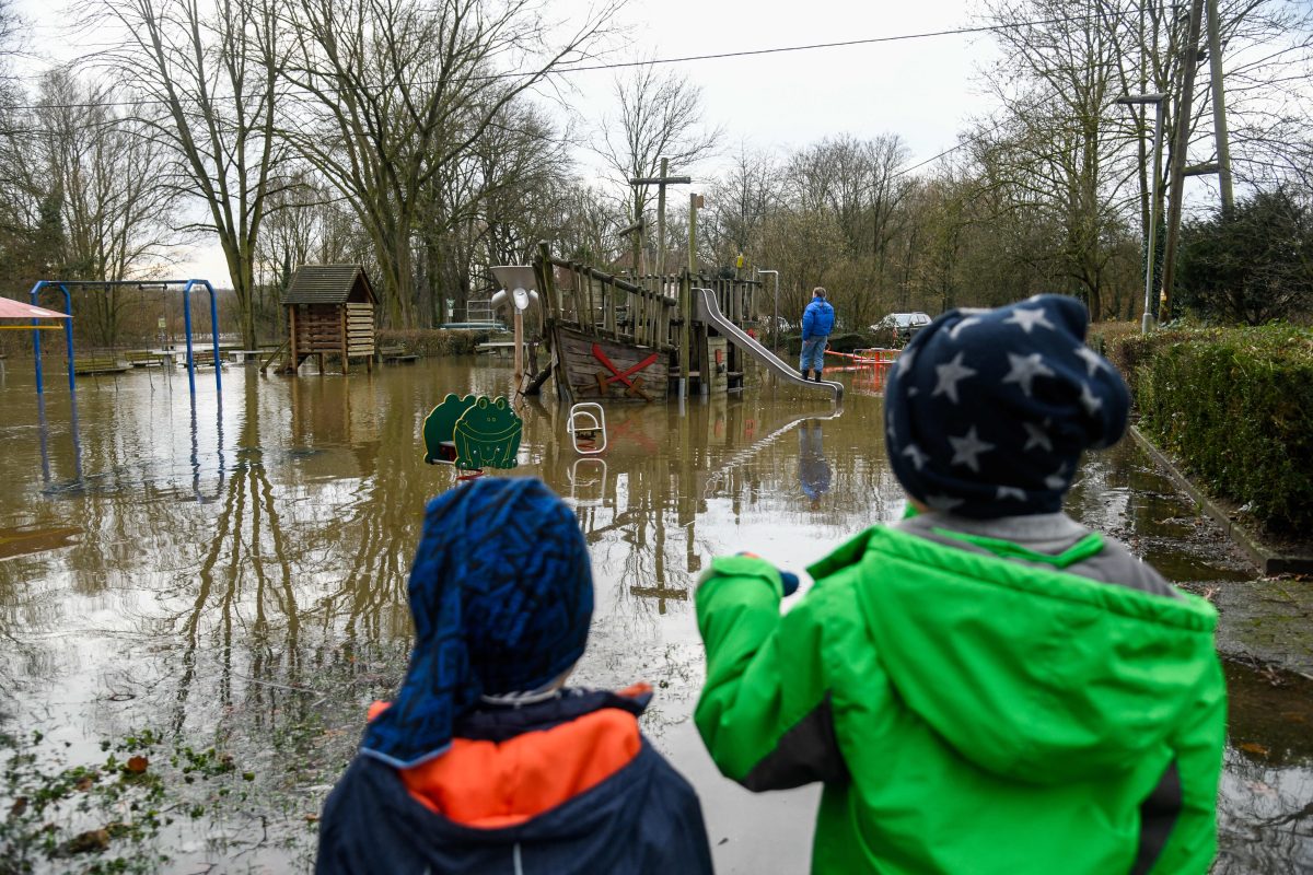 Das Wetter in NRW könnte im neuen Jahr für eine massive Hochwasserwelle sorgen.