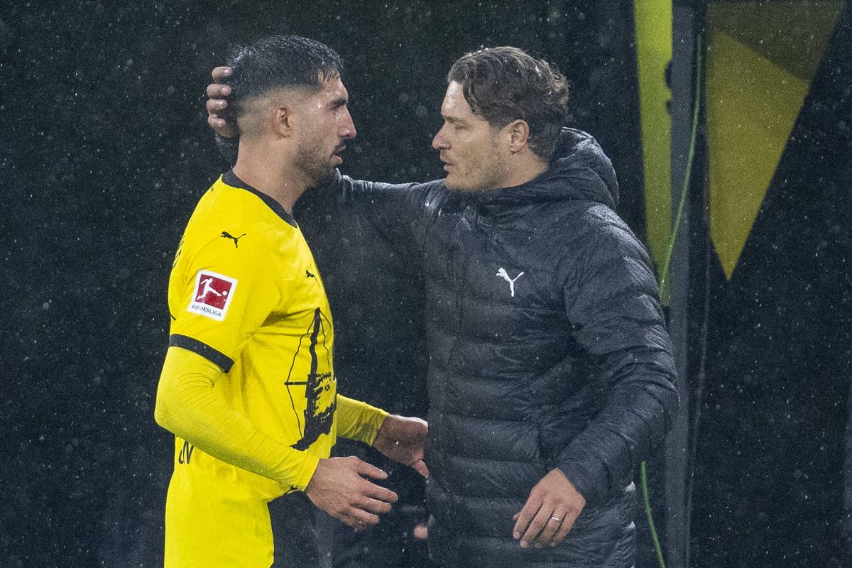 Borussia Dortmund: Kapitän und Trainer zusammen.