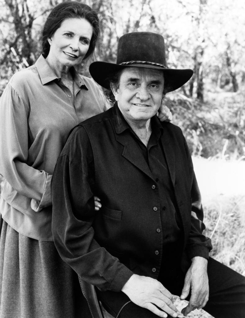 June Carter Cash und Johnny Cash im Western – allerdings im Jahr 1995 bei Dr. Quinn.