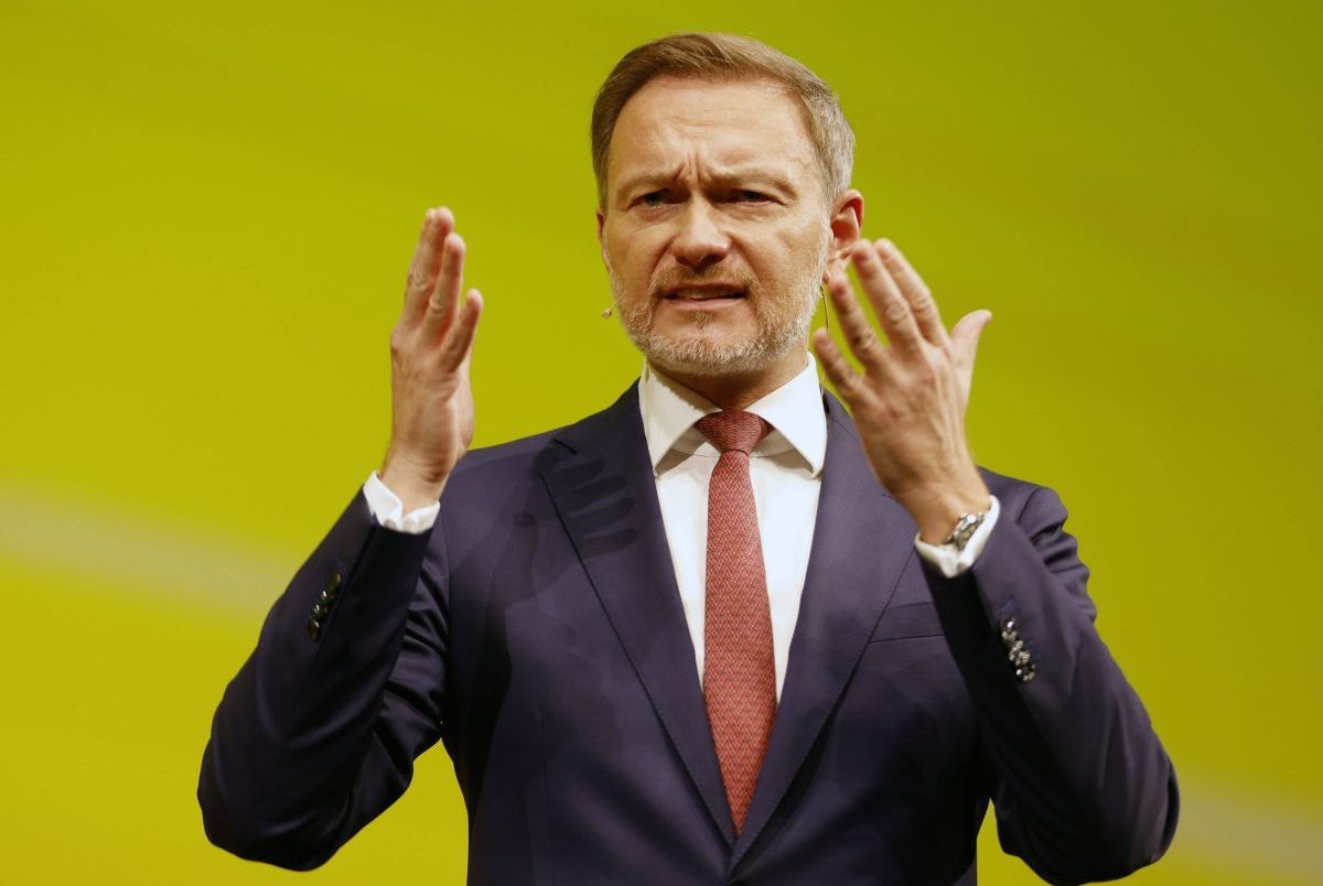 Ampel-Minister Christian Lindner.